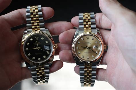 rolex datejust women wrist shot|rolex datejust 36mm vs 41mm.